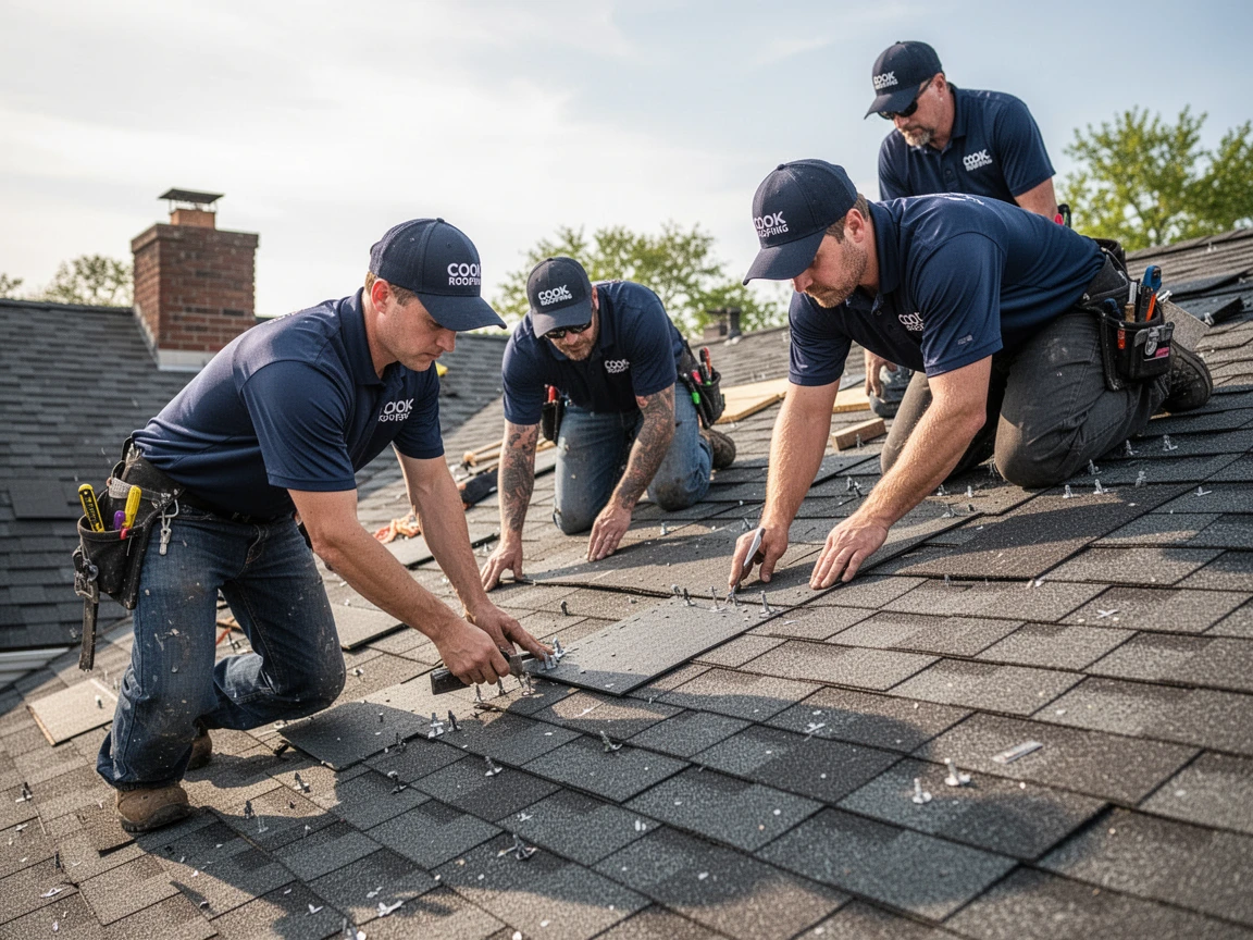 Cook Roofing LLC Company History