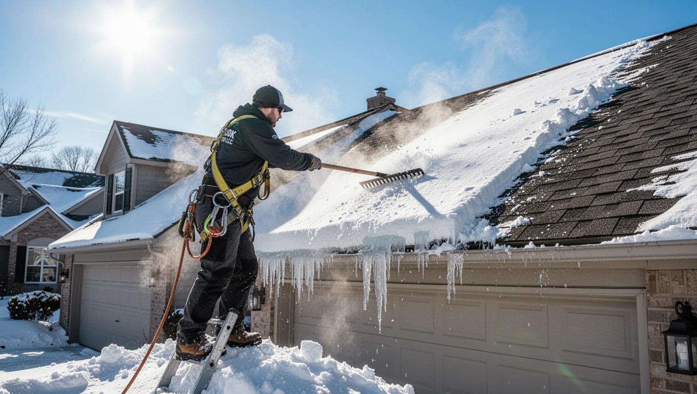 Snow & Ice Dam Leak Repair