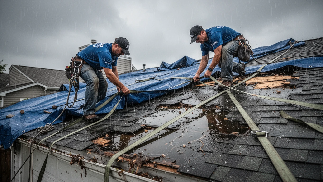 Emergency Roof Tarping