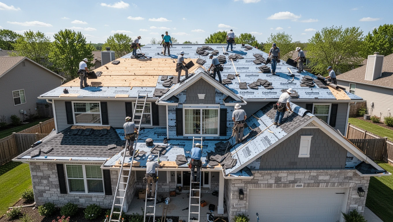 New Roof Installation